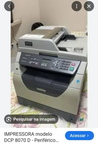 Impressora brother DCP 8070D periféricos
