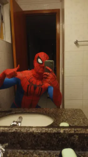 Roupa para adultos de cosplay profissional do homem aranha um novo dia
