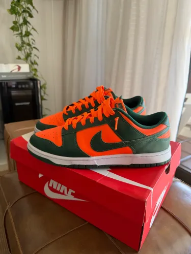 Nike Dunk Laranja e Verde
