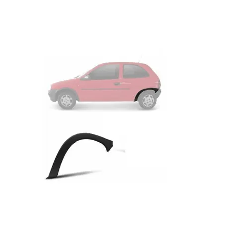 Moldura Paralama acabamento alargador Friso Traseiro GM Corsa Hatch 1994/ 2002 2/4 Portas