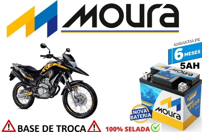Bateria Automotiva Moura XRE 300 - 5Ah 