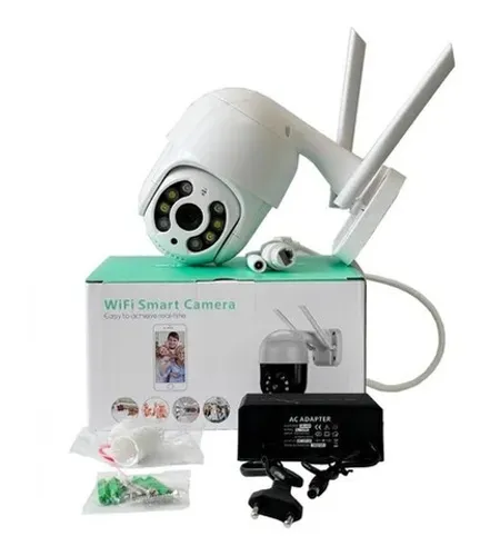 Câmera Ip Externa Wifi Dome Infra Prova D'água Icsee Hd 360º