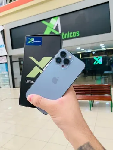 iPhone 13 Pro maxx azul sem detalhes // loja aberta 