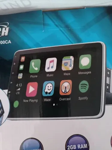 Mídia. H-TECH. HT-9300CA. Mp5, gps,usb, bluetooth, espelhamento, tela 10", flutuante.
