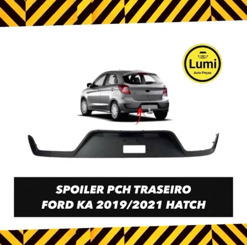 Spoiler parachoque traseiro Ford Ka 19/21 - NOVO!!