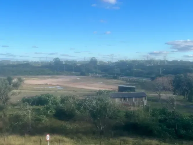 Área na saída do Fragata