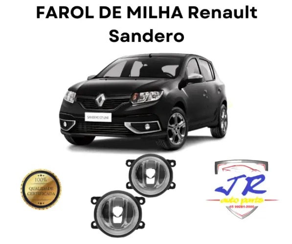 Par Farol Milha Sandero 2019