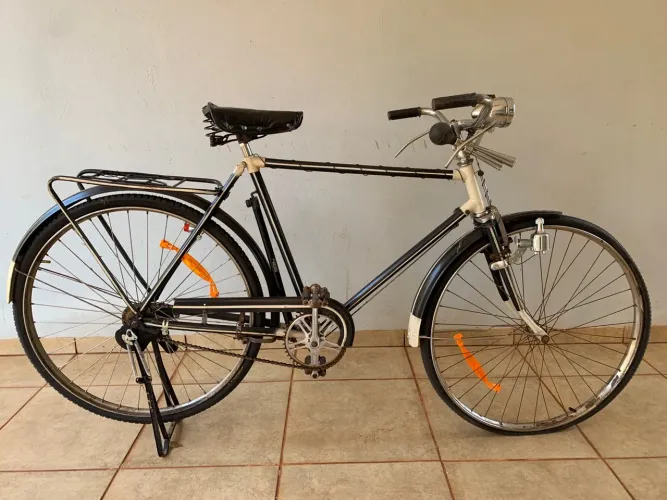 Bicicleta Antiga Mercswiss aro 28 Raridade ano 1955