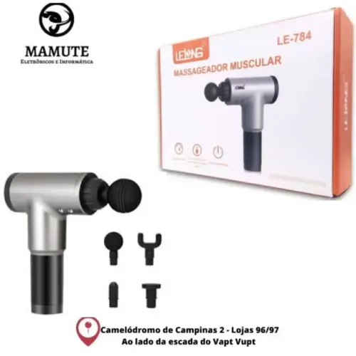 Massageador Muscular Elétrico Recarregável - Lelong