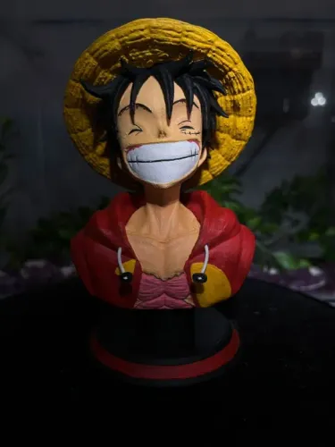 Boneco de Luffy One Piece 15cm