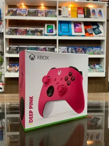 Controle Sem Fio Xbox Original Deep Pink | Parcelamos Sem Juros | Loja Curitiba