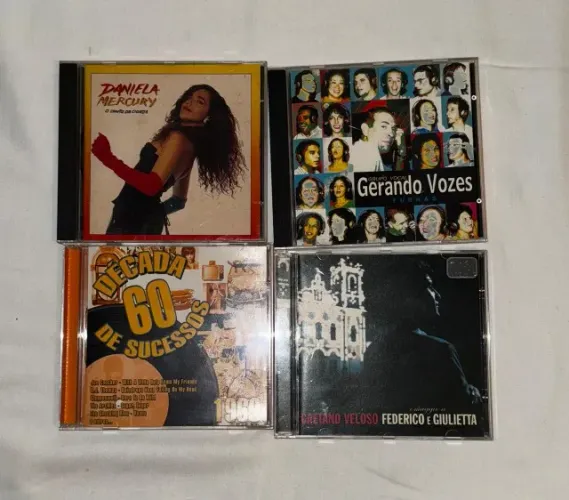 Daniela Mercury + Gerando Vozes + Caetano Veloso + Anos 60