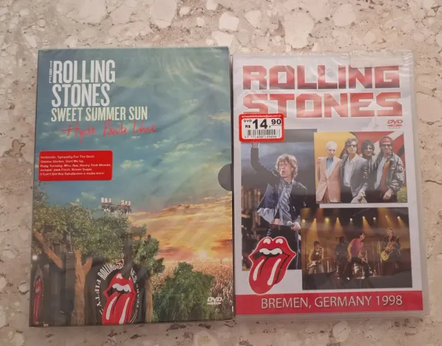DVD The Rolling Stones Sweet Summer Sun e live in bremen, germany 1998.