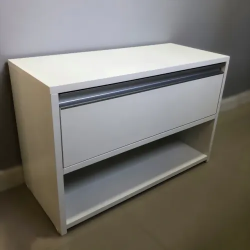 Rack banqueta MDF Branco 