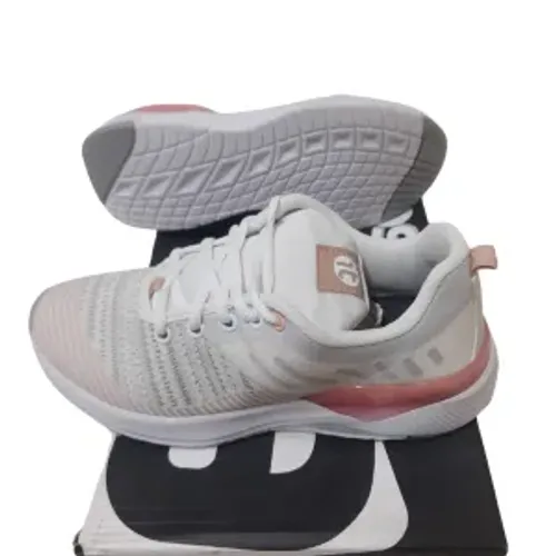 Tênis Adulto Fem | Marca It Shoes | Modelo Sneakers Cano Alto | N°37 Cor Preto/Pink/Branco