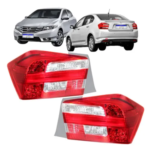 Lanterna Honda City 2013 2014 Traseira Novo Par