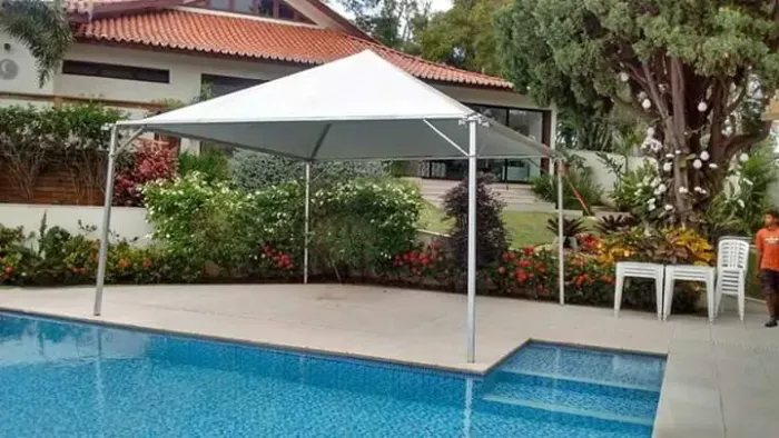 Tenda 5x5 Piramidal Calhada