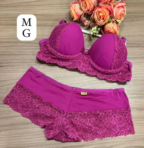 Conjunto lingerie MAYA calcinha e sutiã