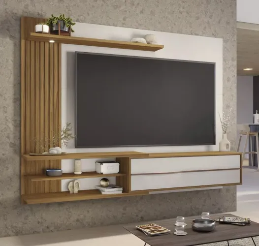 Painel para 65 polegadas com led ripado 