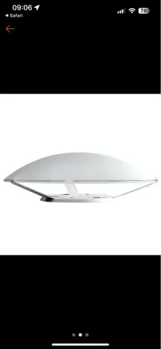 Luminária tipo plafon 