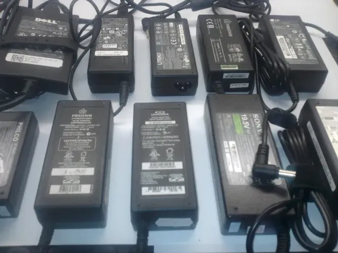 Fonte Carregador Notebook Positivo, Itautec, CCE, Infoway, HP, Toshiba, Sim+ 19v 3,42a 65w