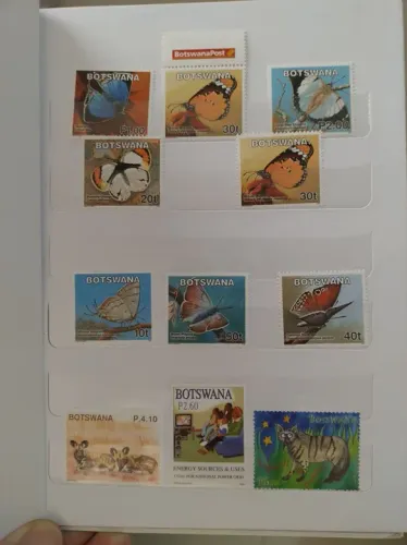 Coleção de Selos Postais Internacionais 