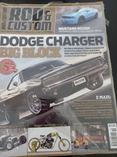 Revista Rod & Custom Dodge Charger Big Block