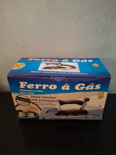 Ferro a Gás - Passe roupas com economia