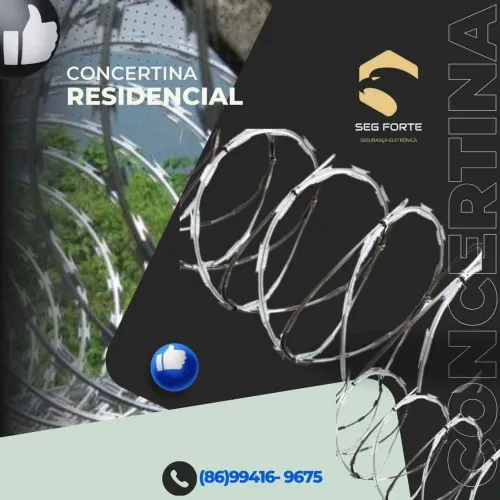Concertina para Segurança Residencial - Seg Forte