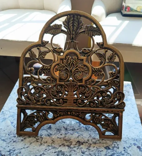 Porta Biblia em Bronze Grande, peça sacra missa culto igreja