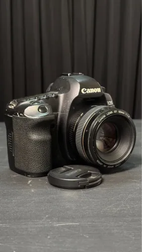 Câmera Cânon 5D Mark ll com lente 50mm 1.4