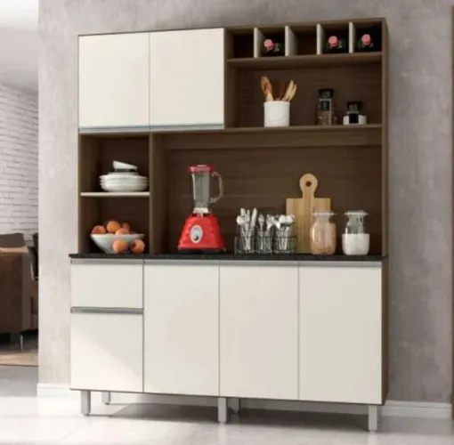 Armário de Cozinha 6 Portas 1 Gaveta Novo entregamos