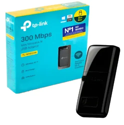 ADAPTADOR MINI USB WIRELESS 300mbps TP-LINK TL-WN823N