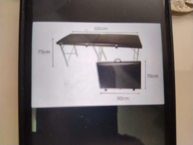 Maca profissional dobrável 