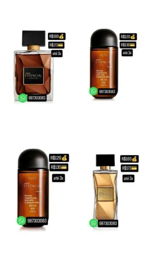 Perfume Essencial - Feminino e Masculino - 90ml - Original