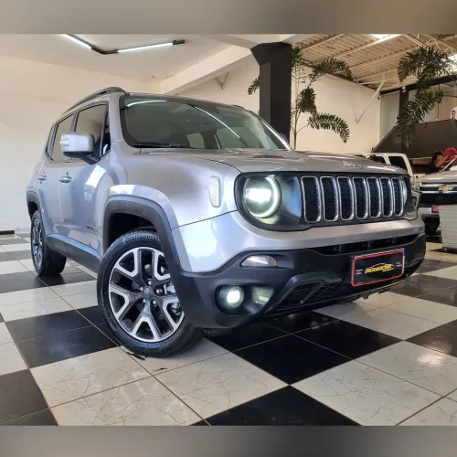 JEEP RENEGADE LONGITUDE 1.8 FLEX AUT. 2021 PRATA
