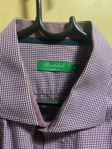 Camisa social manga longa Brooksfield