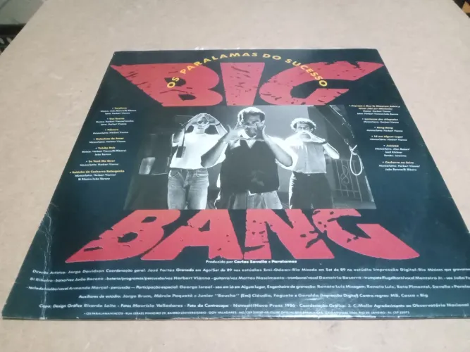 Disco de Vinil Os Paralamas do Sucesso - Big Bang