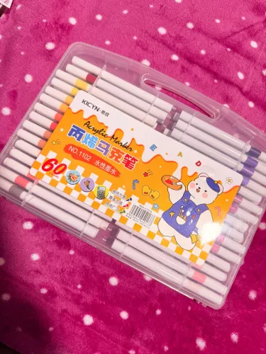 Kit com 60 Canetas marcador acrílico