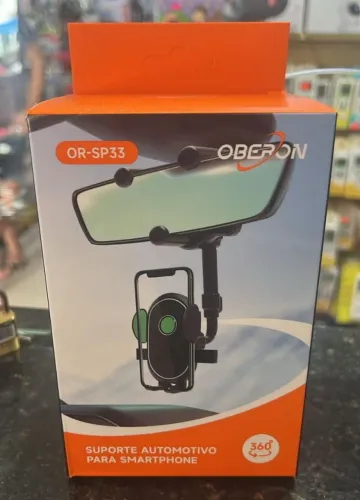 Suporte celular pra  retrovisor de carro Automotivo  - 360°