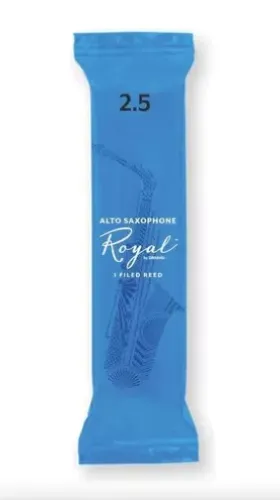 Palheta Sax Alto 2.5 (unidade) D'addario Royal Rjb0125-b25