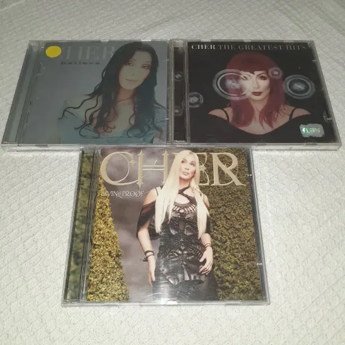 Kit 2 cds da Cher - leia