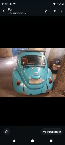 Volkswagen Fusca (álcool) 1977