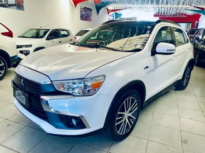 Mitsubishi ASX 2.0 flex 4X4 160cv Automatica 2018 Branca Linda Revisada Impecavel !!