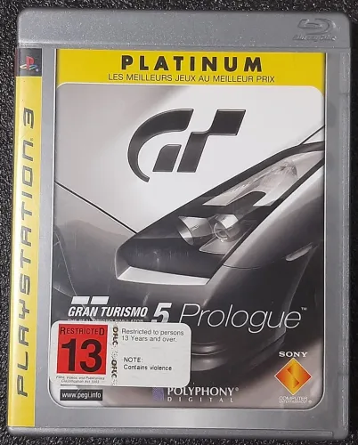 Gran turismo 5 prologue ps3 semi-novo platinum