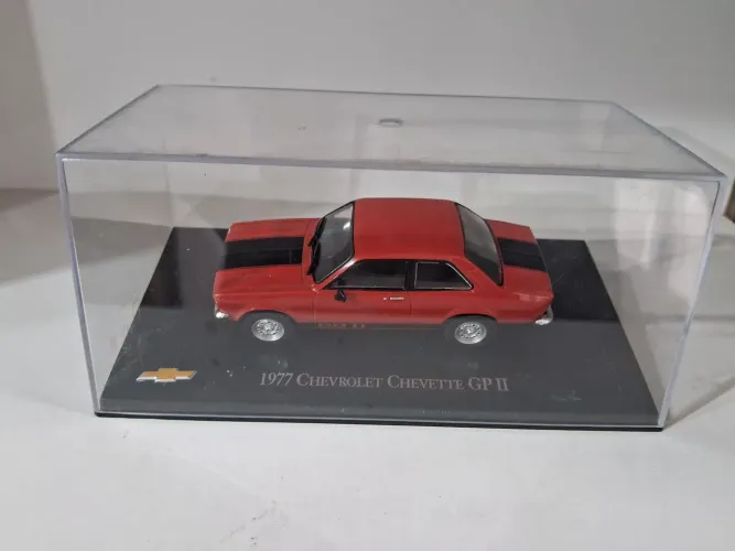 Miniatura 1977 Chevrolet Chevette GP II - Colecionável Escala 1 43