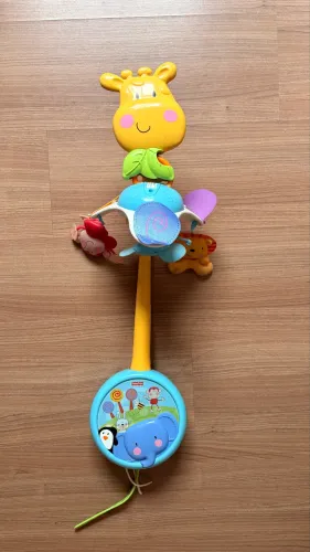 Mobile musical zoo 2 em 1 - fisher price 