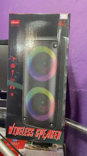 CAIXA DE SOM WIRELESS SPEAKER 4x2 KTS-1266 200,00
