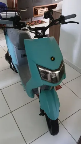 Bicicleta elétrica NXT Juna Azul