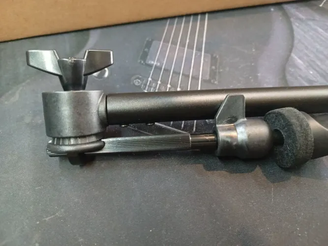 Extensor para bateria eletrônica haste suporte Alesis nitro mesh Max dm6 dm7 dm8 dm10